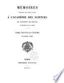 Télécharger le livre libro Mémoires Présentés Par Divers Savants à L'académie Des Sciences De L'institut De France. Sciences Mathématiques Et Physiques